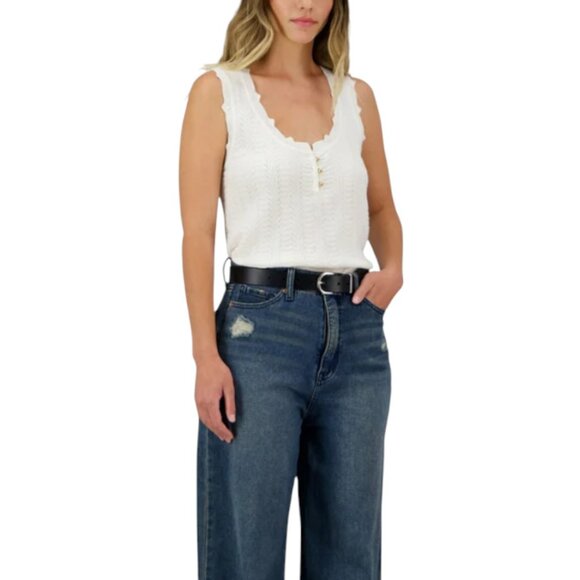 NEW Sam Edelman Leather Belt | Black - Picture 2 of 5